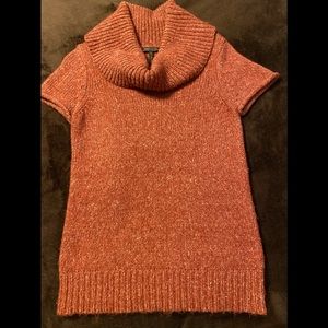 BCBG Turtleneck Shortsleeved Sweater